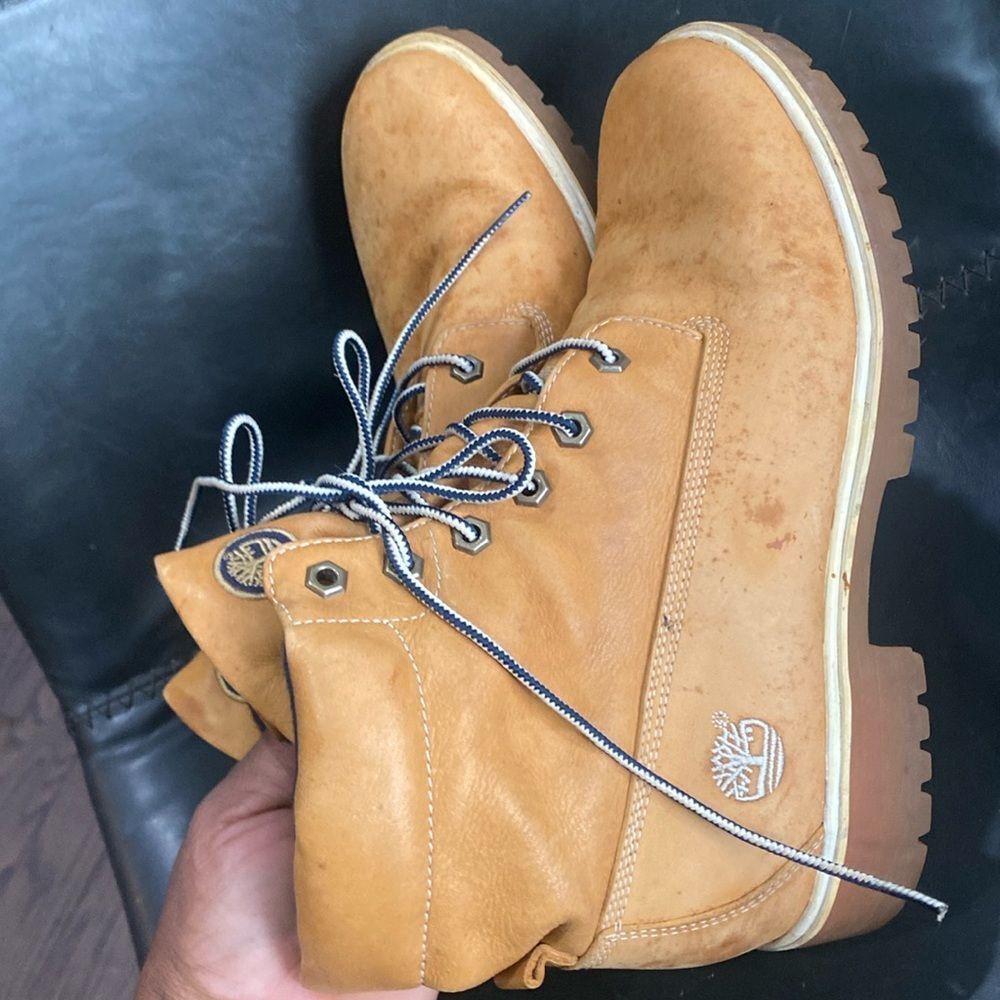 Timberland Roll Boots Plaid